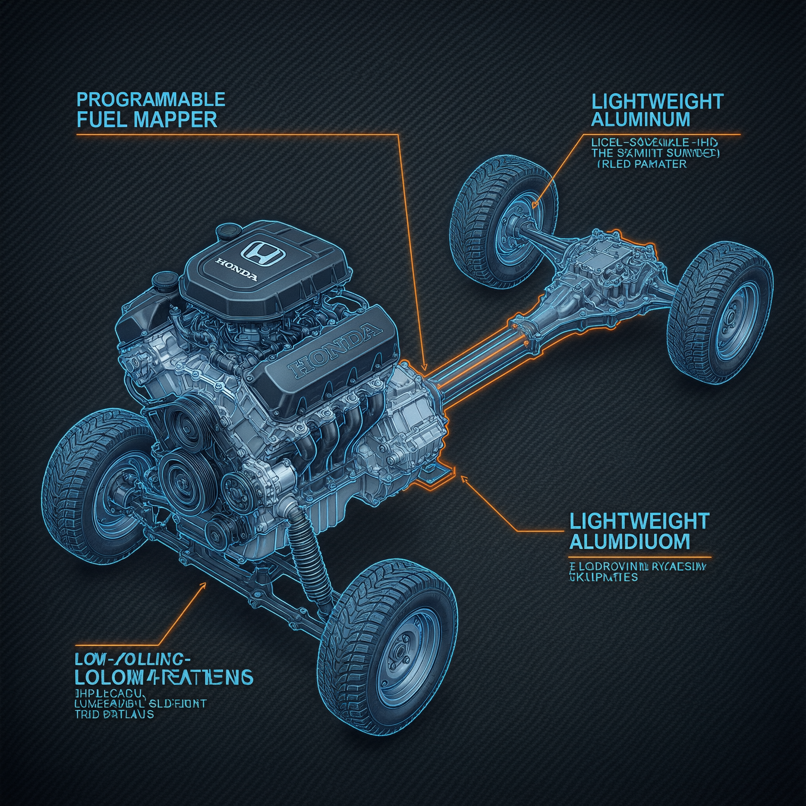 fuel economy hacks for long off-road expeditions in hondas