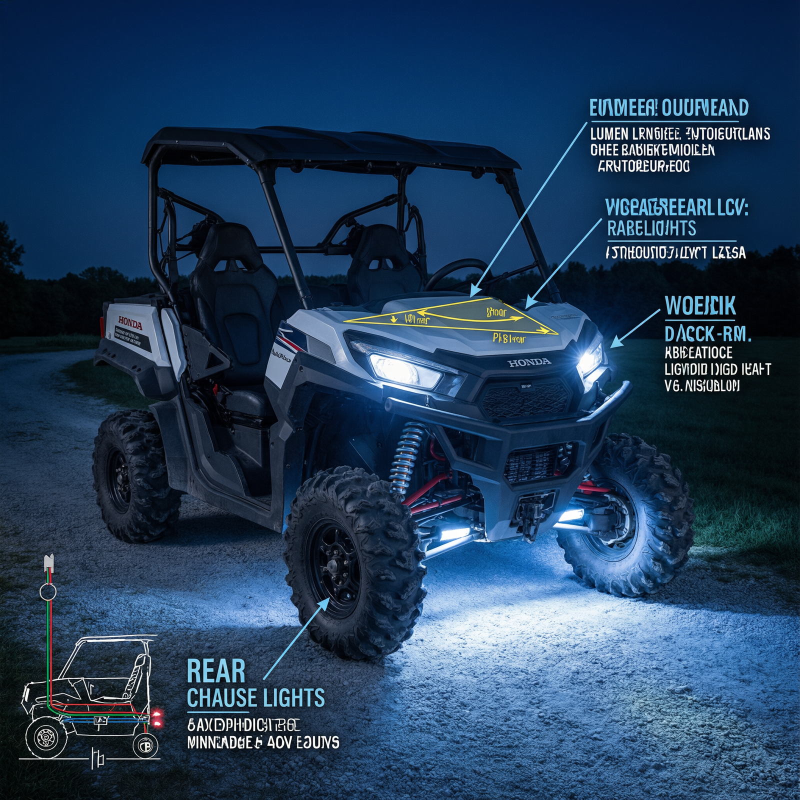 night driving safety tips for honda off-road trips