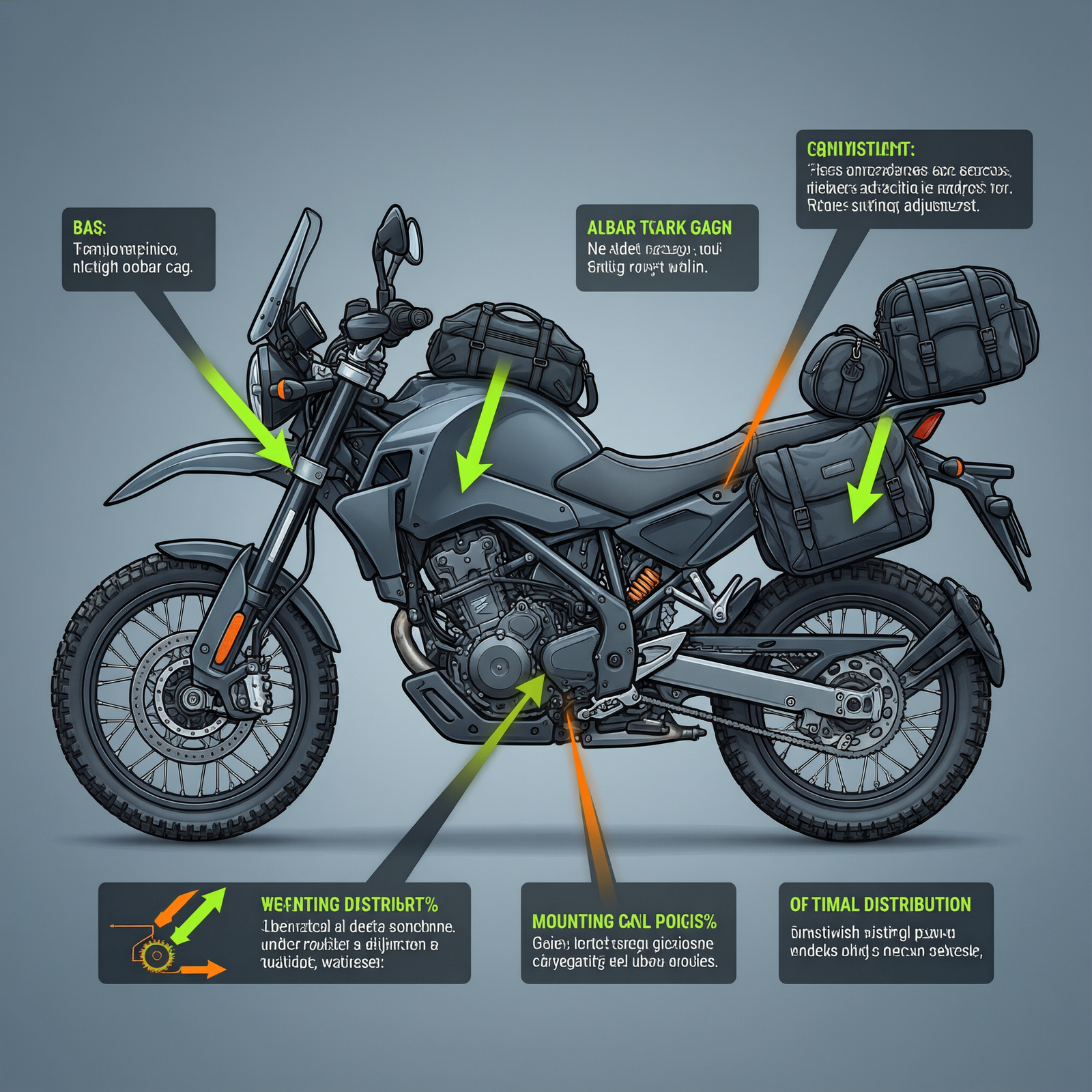 naked bike touring tips and packing list