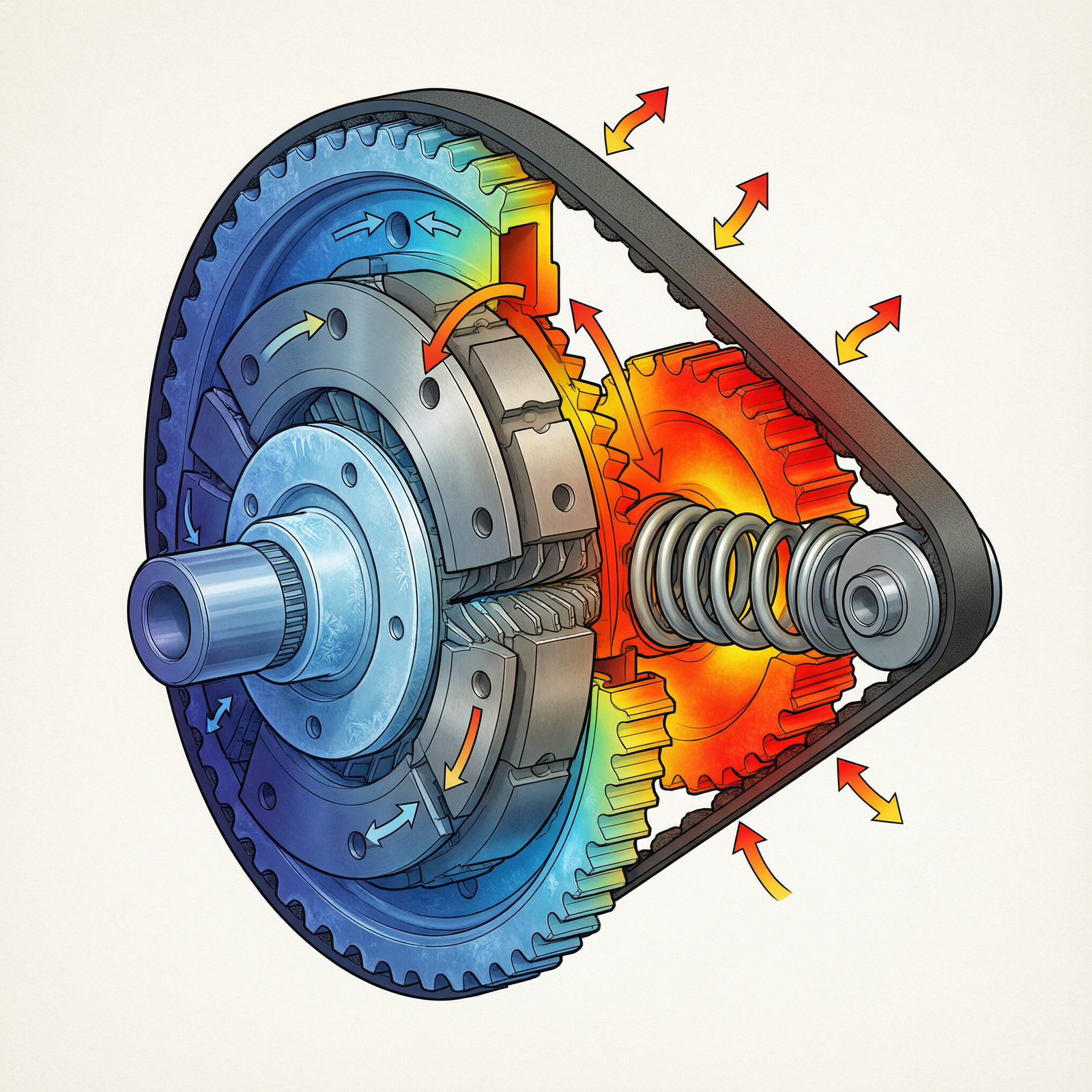 how weather affects CVT performance in off-road vehicles