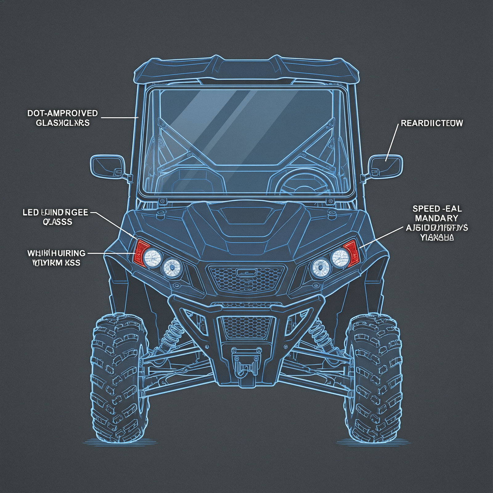 legal requirements for driving a utv on public roads