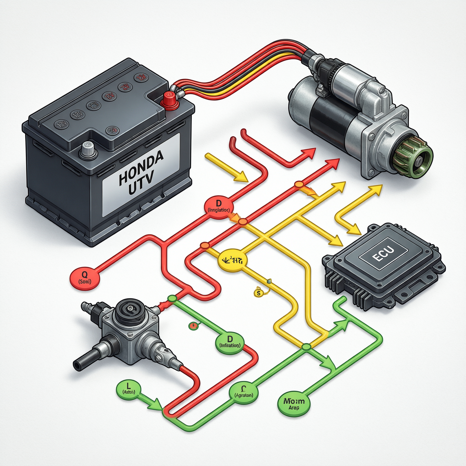 troubleshooting starting issues in honda utv models