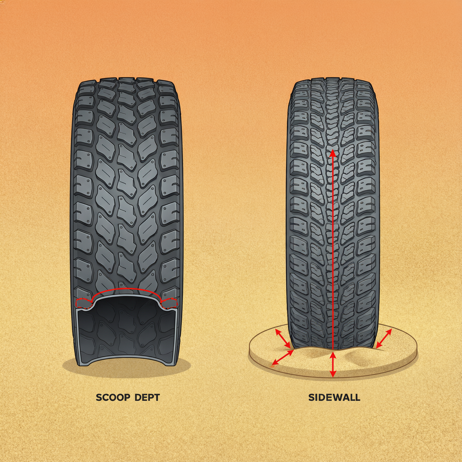 top-rated tires for sand driving in a mini jeep