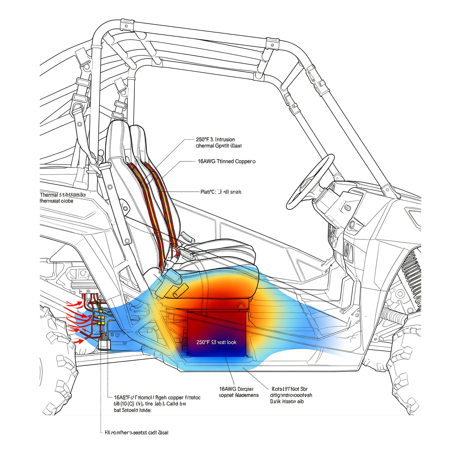waterproof rocker switch harness bilge fan
