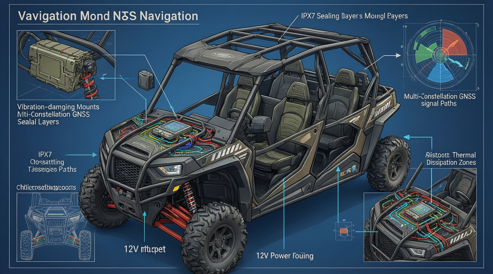 Garmin Tread long distance UTV navigation system