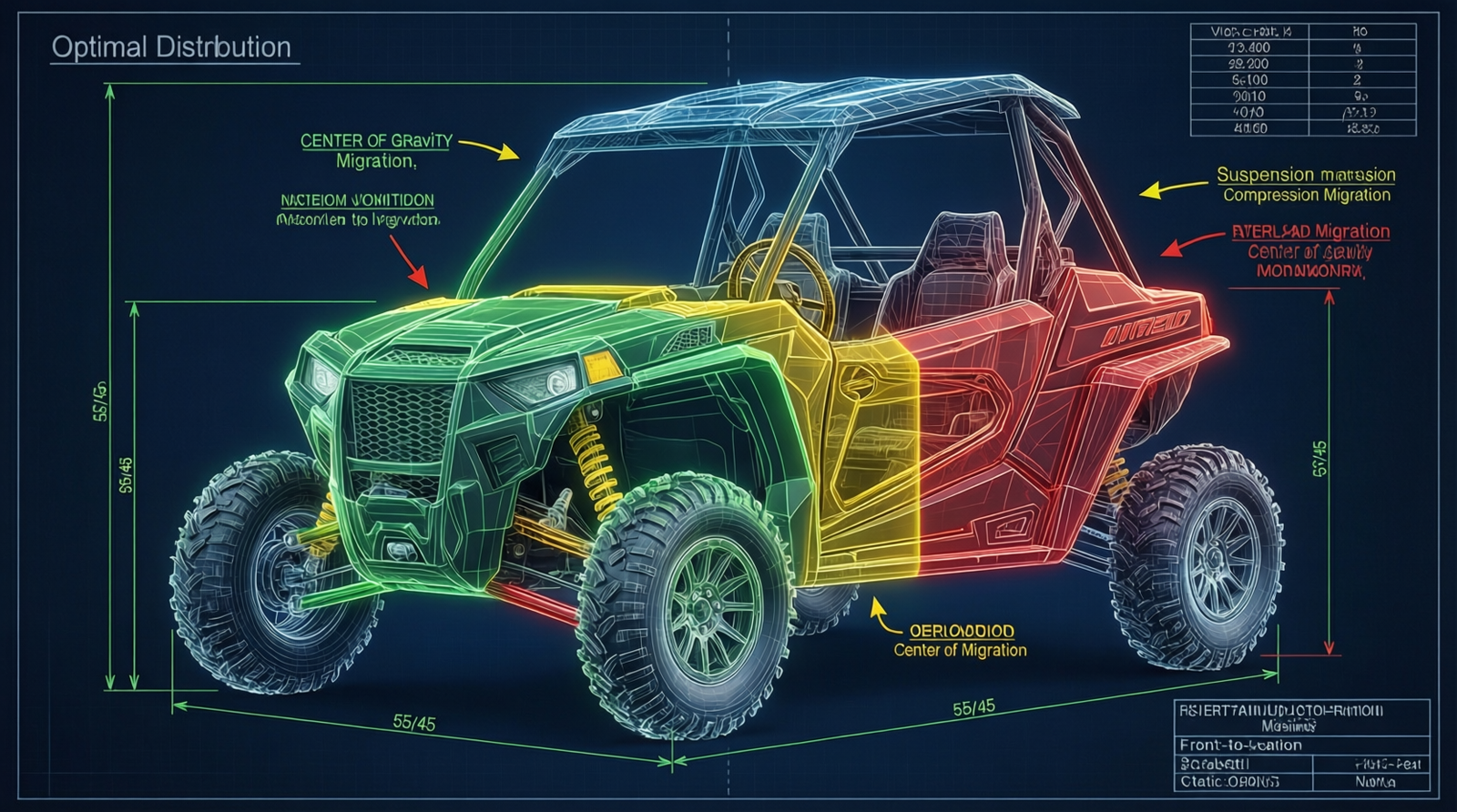 side by side weight distribution guide for multi day trail rides