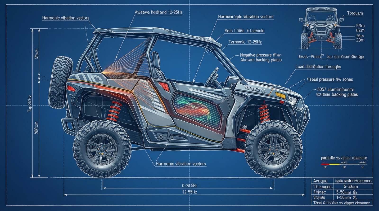 how to keep choking trail silt out of UTV luggage
